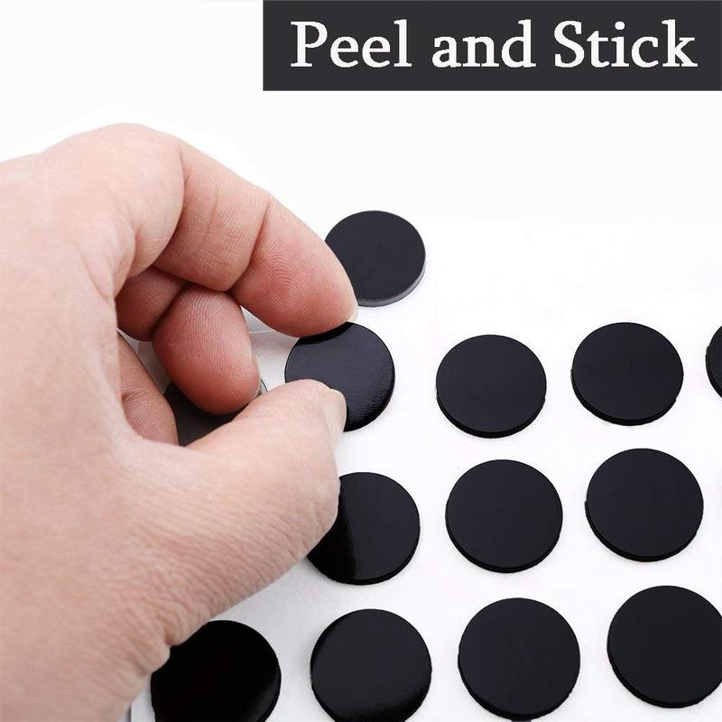 Round Magnets with Adhesive Backing, Adhesive Magnets for Crafts, Small Sticky Magnetic Dots for DIY Projects, Hanging & Organizing Light Objects, 100 Pcs 20x2mm