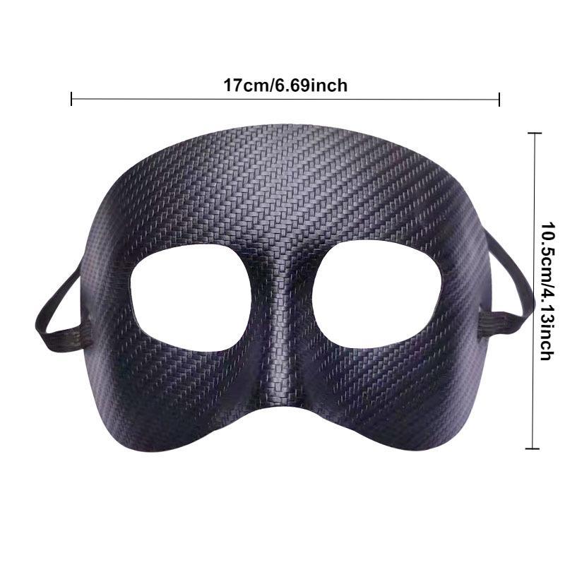 Half Face Mask, Solid Color Face Mask, Dance Performance Prop, Sports & Outdoor Accessories for Men & Women, Halloween Costumes