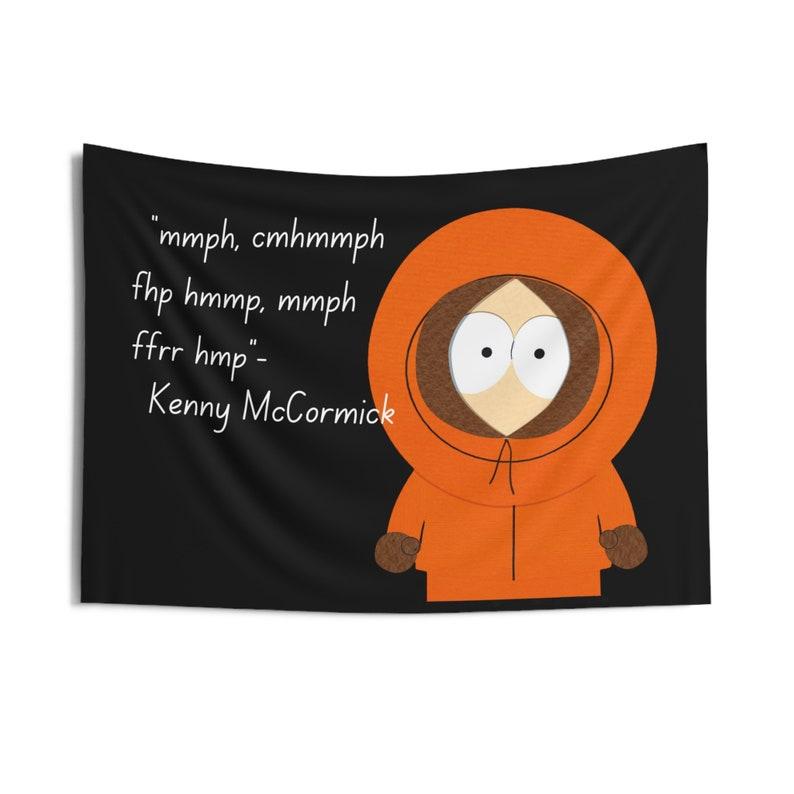 Kenny McCormick South Park Wall Flag For College Funny Flag Dorm Flag 2AV9V