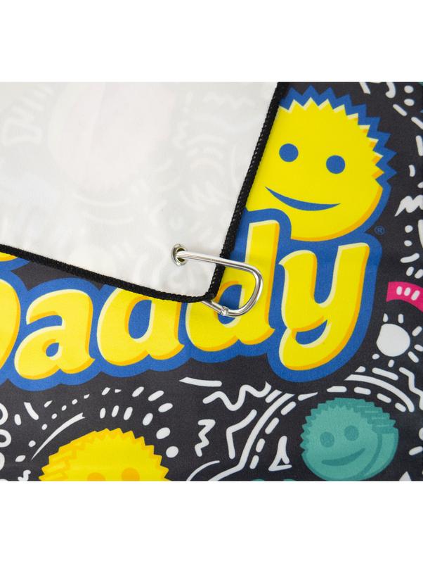 Scrub Daddy Limited Edition Grommeted Sports Towel Hanging Microfiber