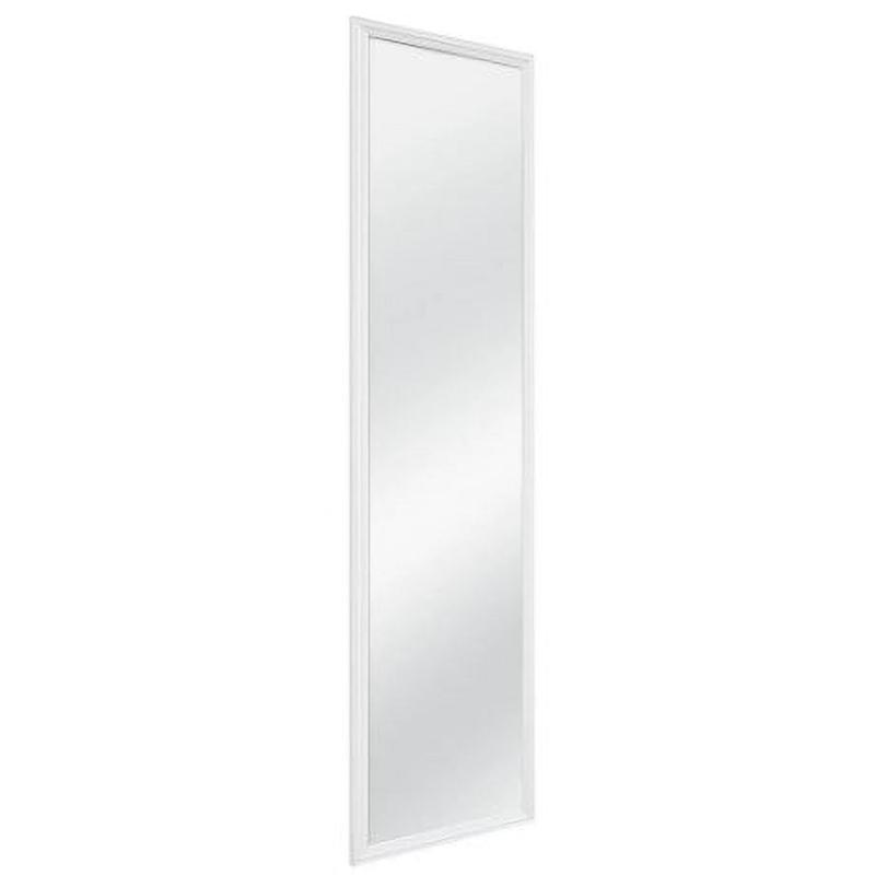 13x49 Full-Length Rectangular White Mirror Decor Hanging