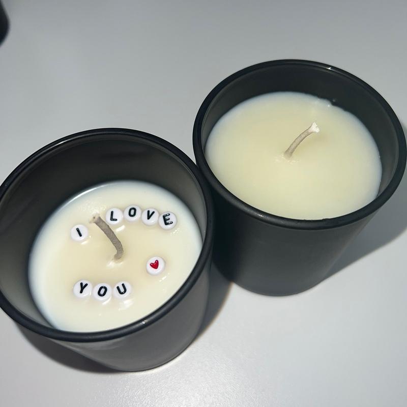 Hidden Message “I Love You” Candle