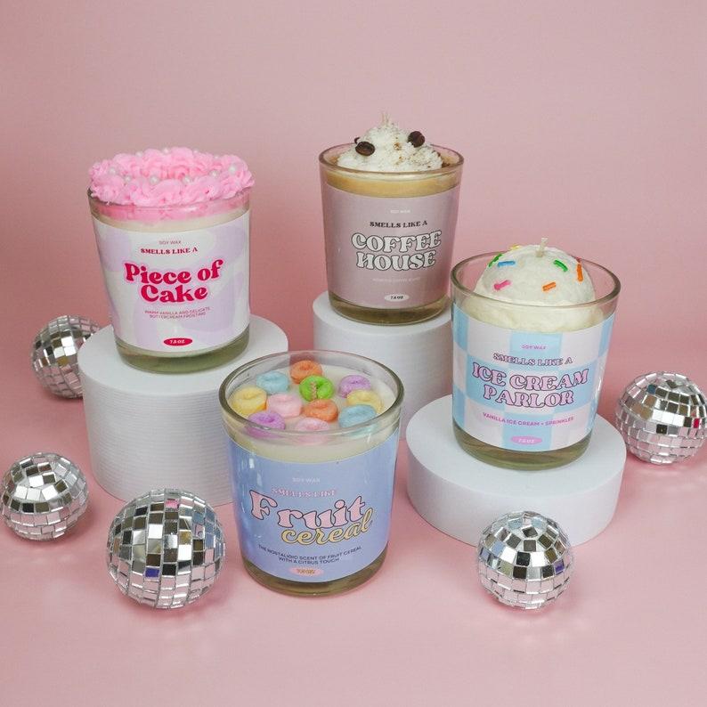 Dessert Candle, Boutique Candle, Delicious Cute Candles, Fake Food Candle, Cereal Candle