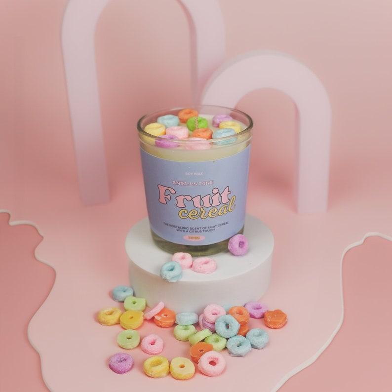 Dessert Candle, Boutique Candle, Delicious Cute Candles, Fake Food Candle, Cereal Candle