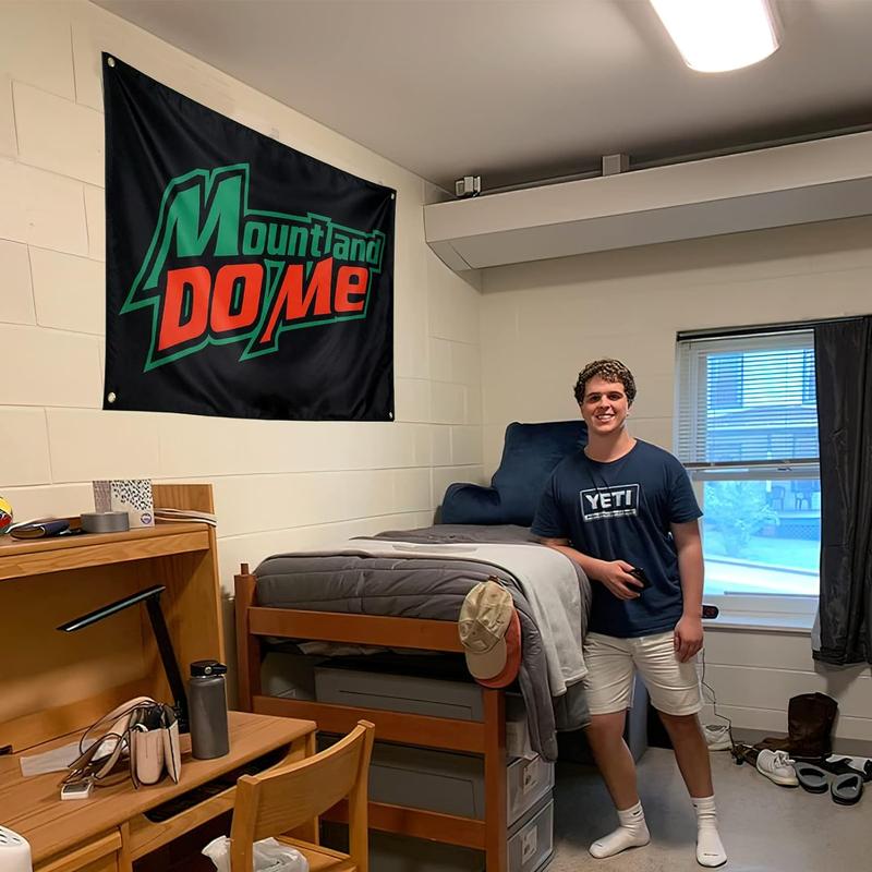 Mount and Do Me Flag Funny Meme Flags Banner 3X5 Ft College Dorm Room Guys Man Cave Frat Bedroom Wall