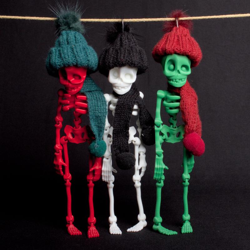 Skeledude Ornaments – Festive Skeletons to Haunt Your Holiday Tree!