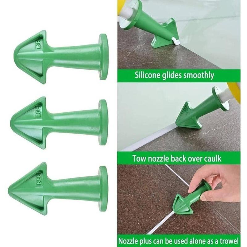 Leak Stopper Sit, Leak Stopper Builder Silicone Leak Stopper, Sealant Nozzle Leak Stopper, Universal Home Kitchen, Bathroom, Window & Sink Accessories