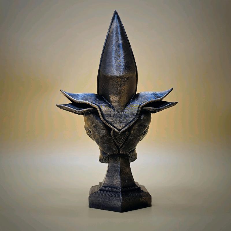 Dark Magician 3d Printed Statue Figurine