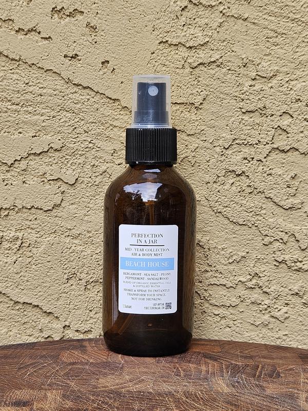 2oz Air & Body Mist: Blend of Organic Essential Oils