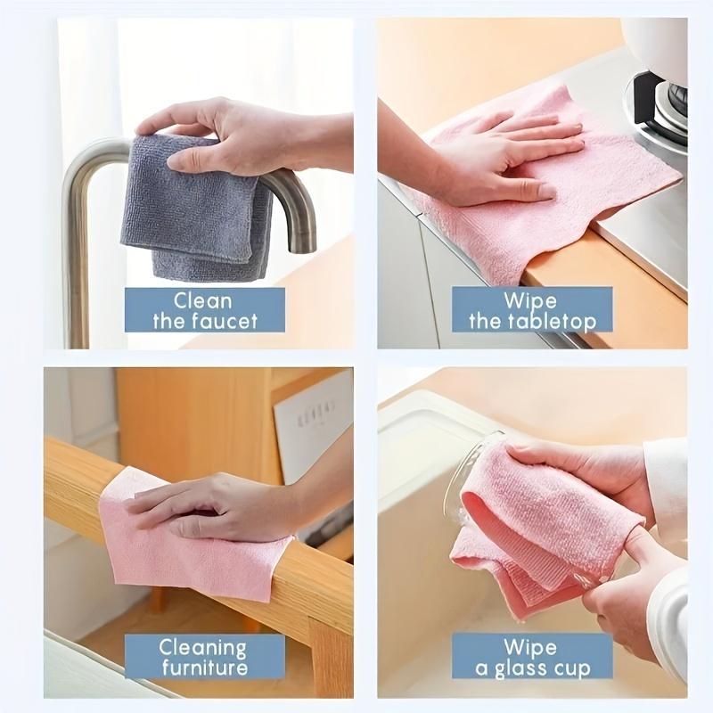 Reusable Car Cleaning Towel, Soft Absorbent Cleaning Towel, Multipurpose Car Cleaning Cloth, Car Cleaning Tool for Home Kitchen Car