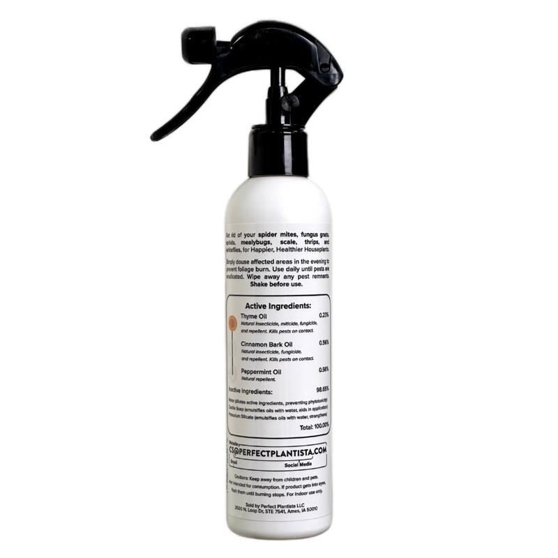 Perfect Plantista Houseplant Pest Spray for Houseplant Pests Thyme Oil Repellent