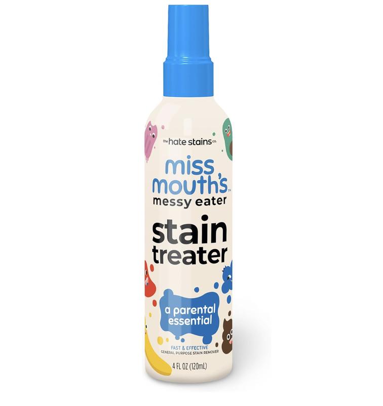 The Hate Stains Co. Miss Mouth's Messy Eater Stain Treater Spray for Fresh and Set-in Stains on Baby Clothes, Toys, Carpets and More Household