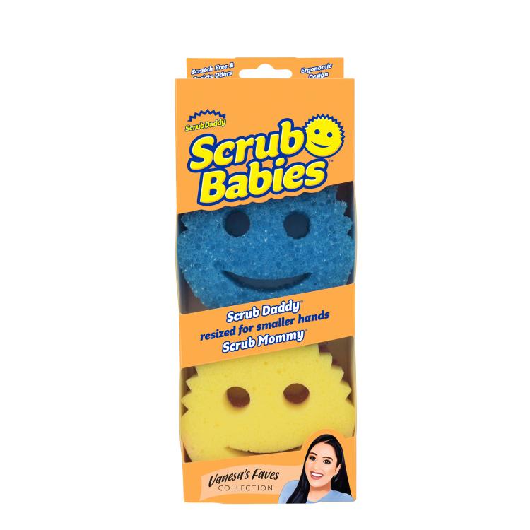 Scrub Daddy Scrub Babies Sponges and Scrubbers Designed for those with Smaller Hands (2 count)