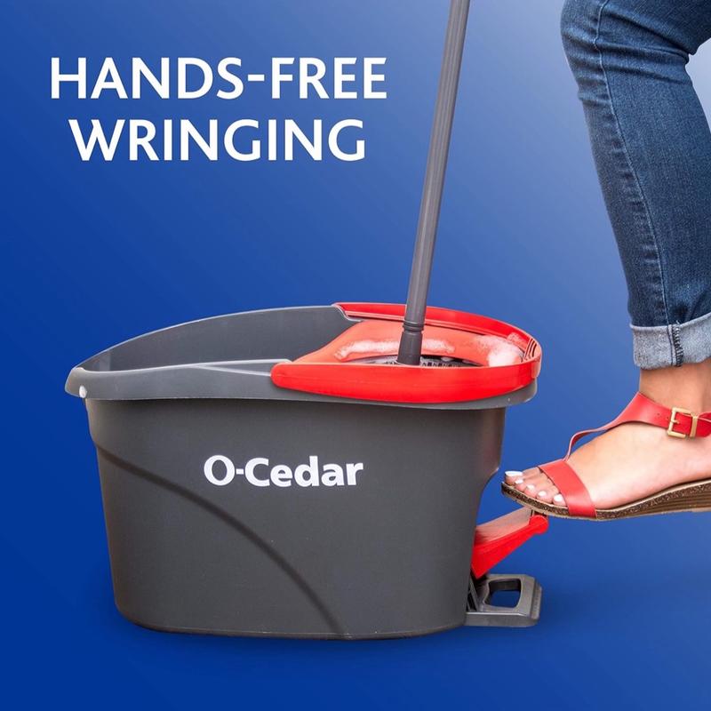 OCedar  spin  mop- deep clean your floors while separating your dirty water from your clean water!