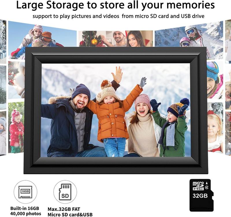 Black Friday  Digital Picture Frame, SAMMIX 10.1