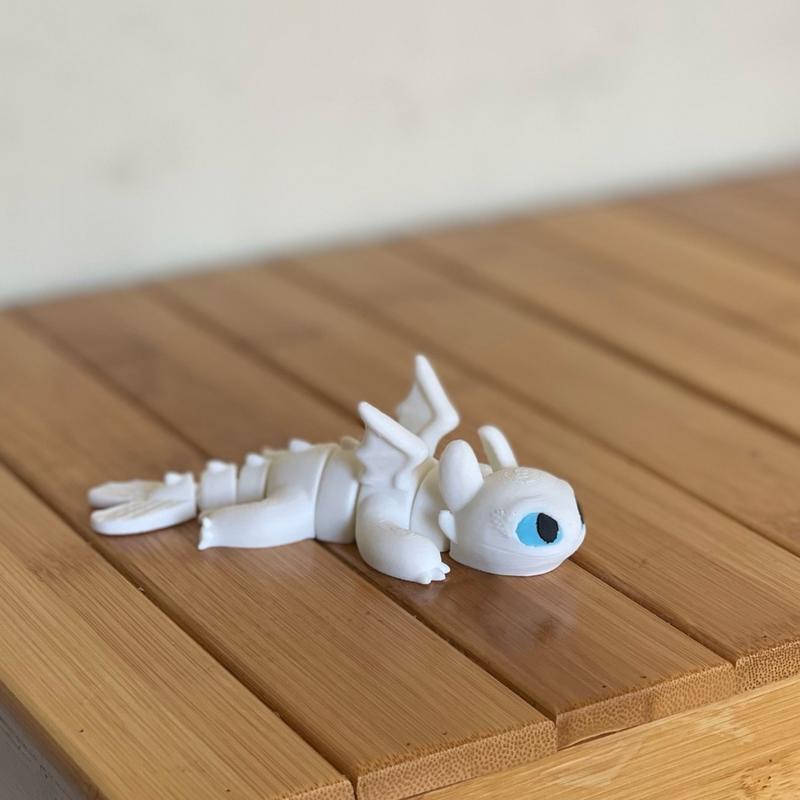 3D Printed Flexi Fury Dragon Figurines