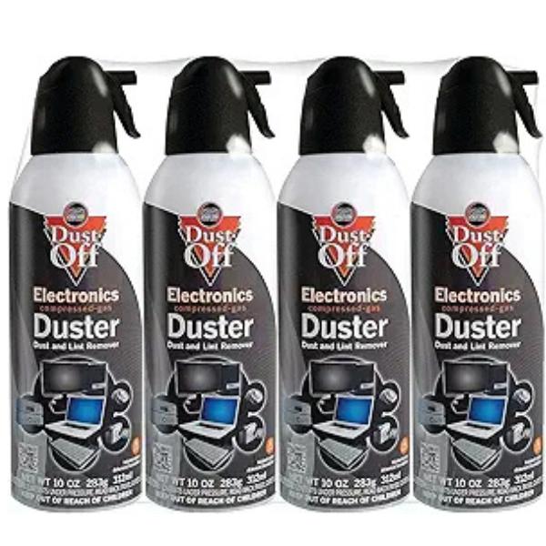 Dust-Off Duster Air Spray Cleaner for Computers, Keyboards, Cameras 10oz Household Electronic Household Electronic