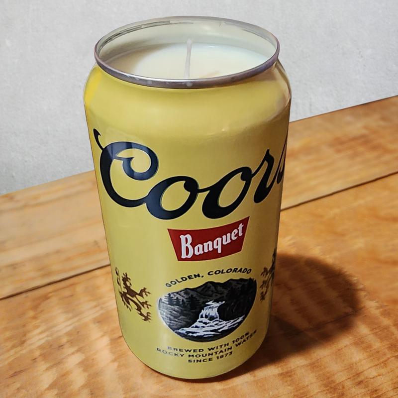 Beer Can Candles