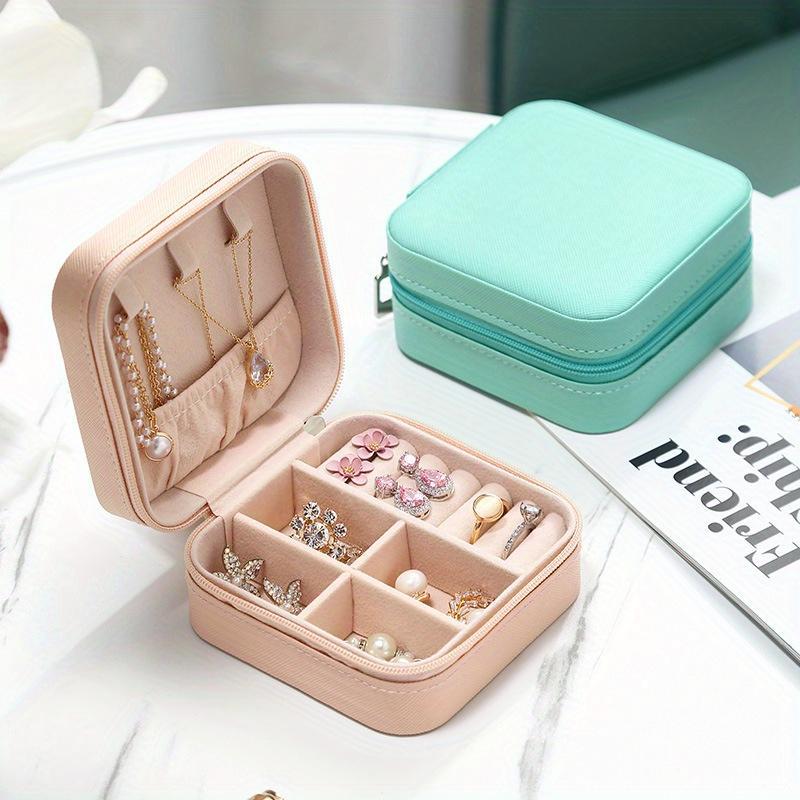 Jewelry Storage Box, Household Jewelry Ring Earrings Necklace Storage Box, Universal Jewelry Organizer for Home Bedroom