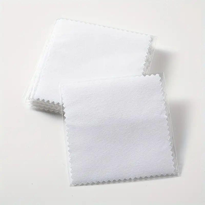 Jewelry Cleaning Cloth, 10pcs set Double-sided Velvet Eraser Polishing Wiping Cloth, Cleaning Tool for Jewelry