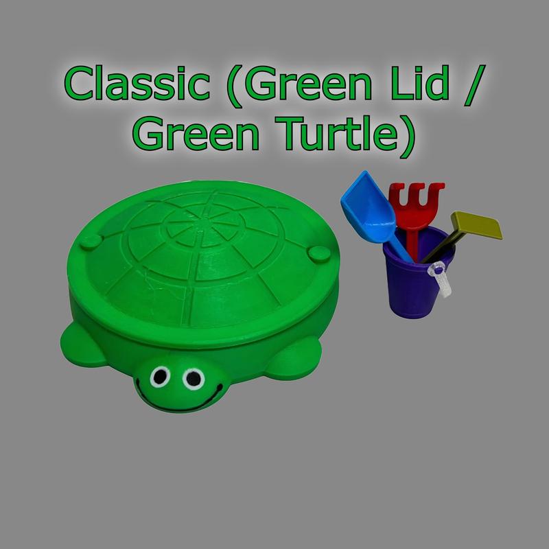 3D Printed Turtle Decoration - Collectible Gadget, Cool Trinket, Great Desk Decoration with Fidget Feature, Plastic Gifts, Mini Turtle, Turtle Sandbox Styled Decor