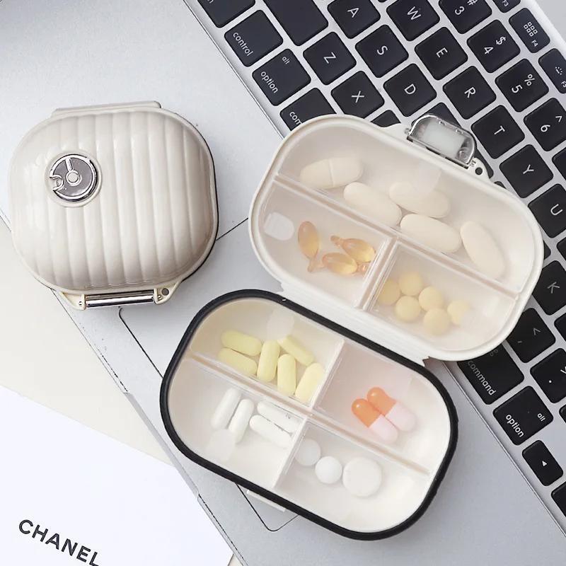 Portable Pill Storage Box, 1 Count 7-grid Pill Organizer, Weekly Pill Storage Box, Jewelry Storage Box, Home Organizer for Travel