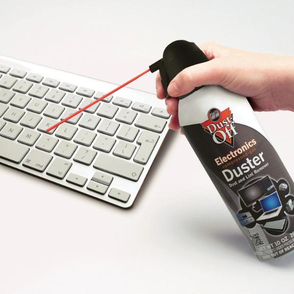 Dust-Off Duster Air Spray Cleaner for Computers, Keyboards, Cameras 10oz Household Electronic Household Electronic