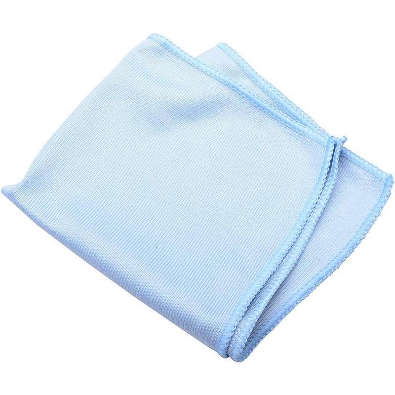 Microfiber Towel Cleaning Cloth, 8 Count Microfiber Glass Cleaning Clothsfor Glass Windows Mirrors Home Kitchen Car, 12x12 inch