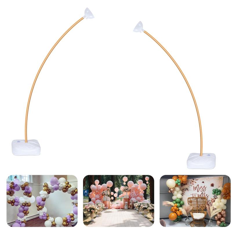 Balloon Arch Kit DIY Free Bending Shape Balloon Arch Stand Kit with Water Filled Base Idear for Wedding Party Baby Showers