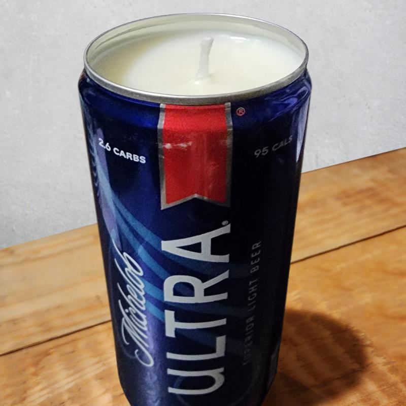 Beer Can Candles