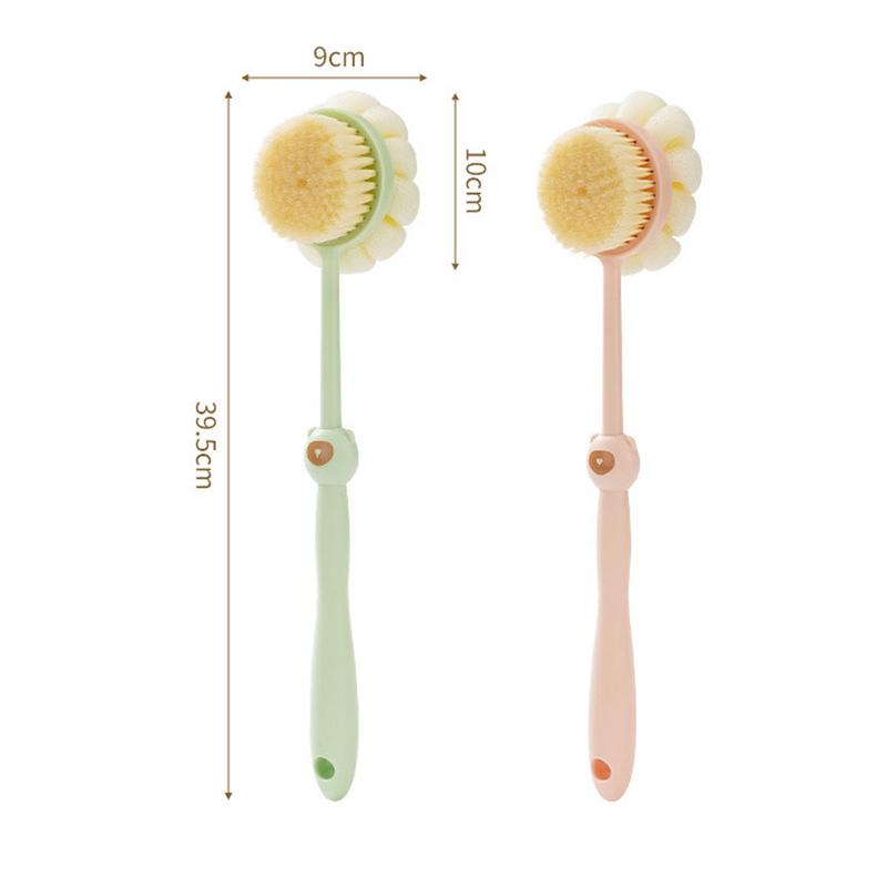 Scrubber Anti Slip for Shower, Back Bath Brush for Shower, Back Scrubber, Exfoliation and Improved Skin Health