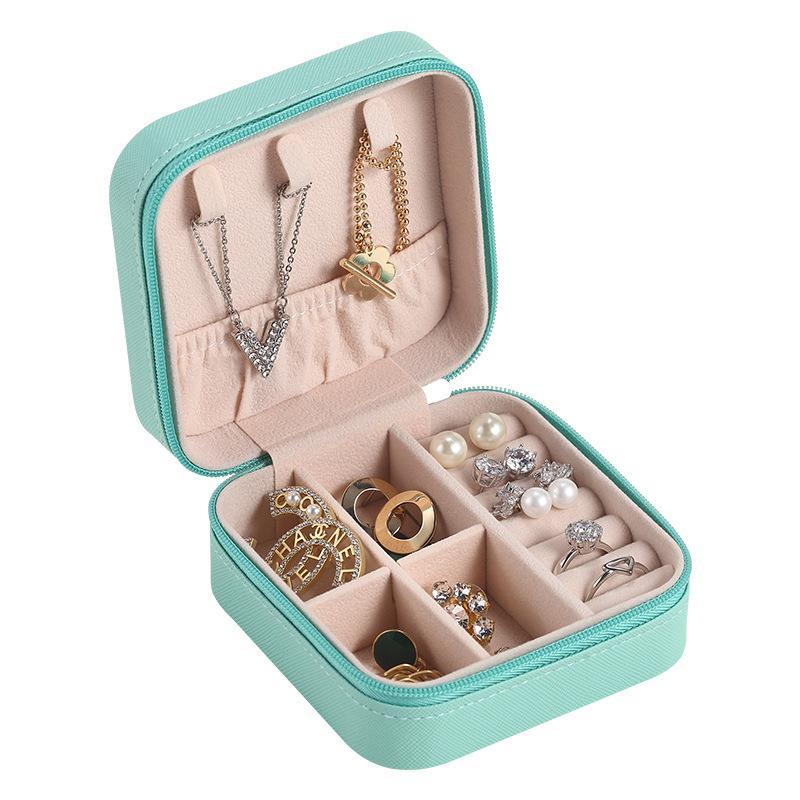 Jewelry Storage Box, Household Jewelry Ring Earrings Necklace Storage Box, Universal Jewelry Organizer for Home Bedroom