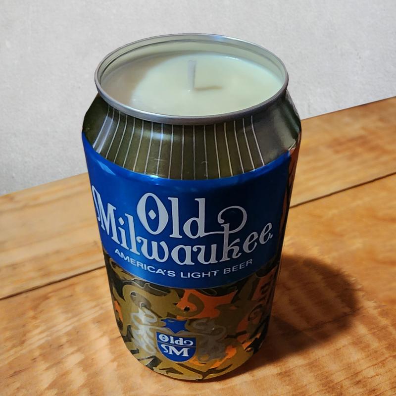 Beer Can Candles