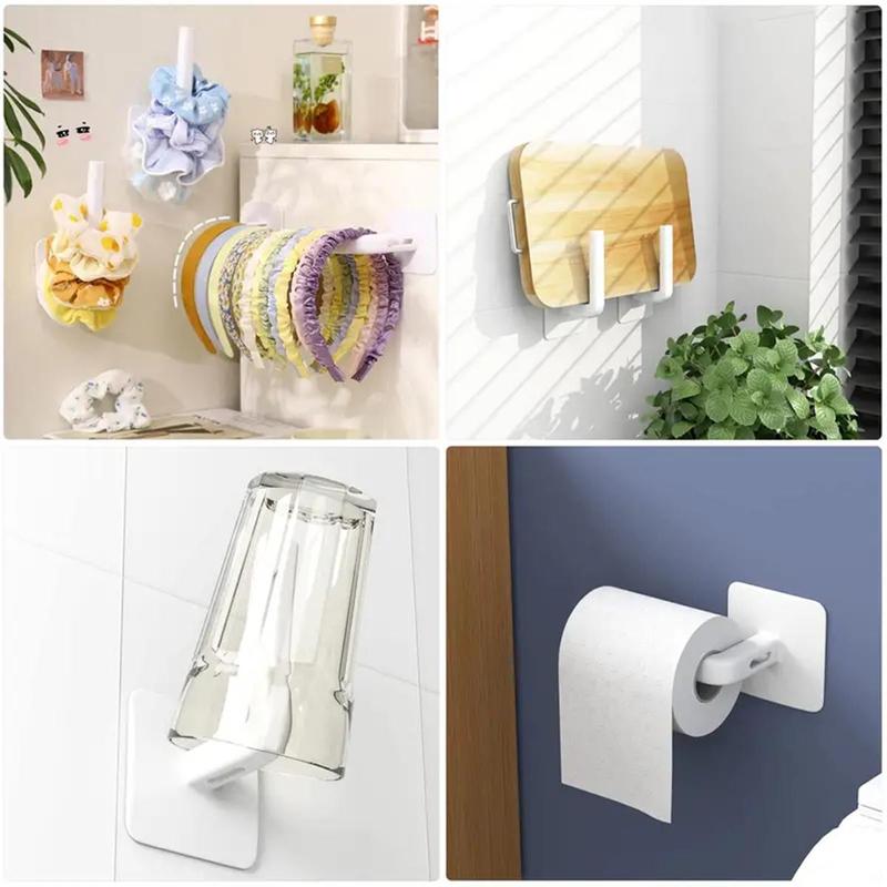 L-shaped Baseball Caps Organizer, Wall Mounted Hat Hooks, Multifunctional Home Clothes Organizers for Kitchenware & Paper Towels, Summer for Gift