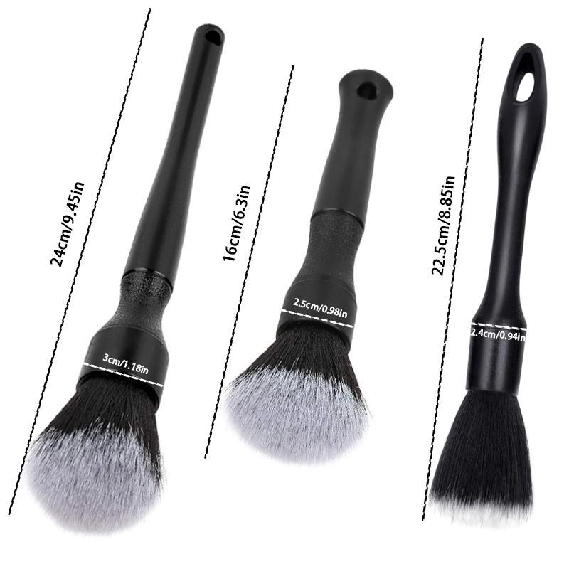 Car Detail Brush Set, Universal Car Detail Brush Set, Car Interior Cleaning Detail Brush, Professional Car Cleaning Tool for  Car Home