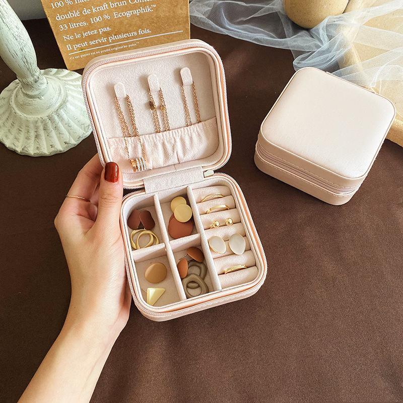 Jewelry Storage Box, Household Jewelry Ring Earrings Necklace Storage Box, Universal Jewelry Organizer for Home Bedroom