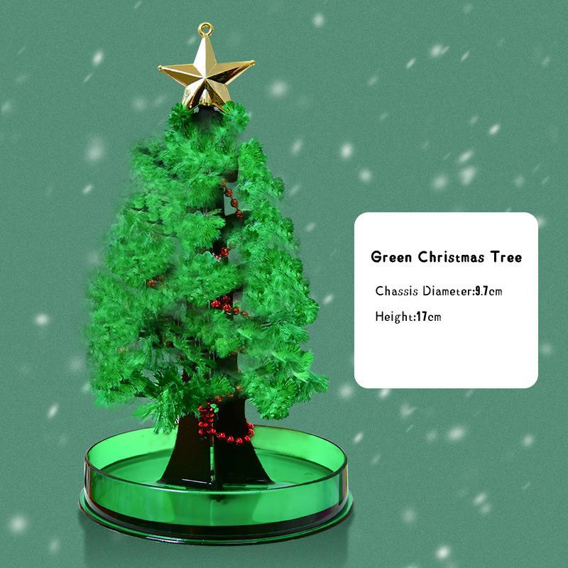 Magic Tree Design Christmas Tree, 1 Count Magical Watering Will Blossom Paper Tree, Festive & Party Supplies for Home Party Decor