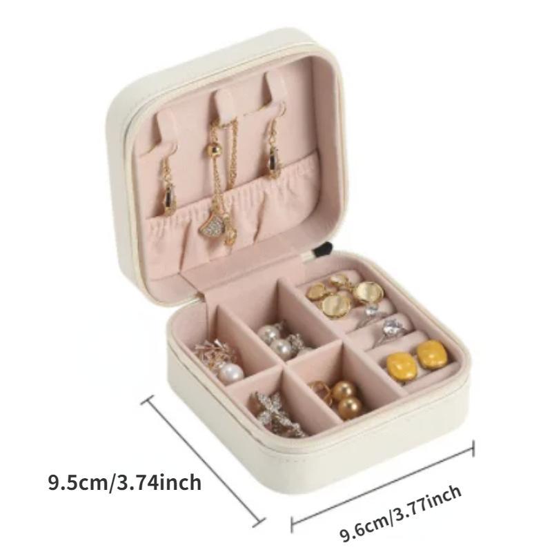 Jewelry Storage Box, Household Jewelry Ring Earrings Necklace Storage Box, Universal Jewelry Organizer for Home Bedroom