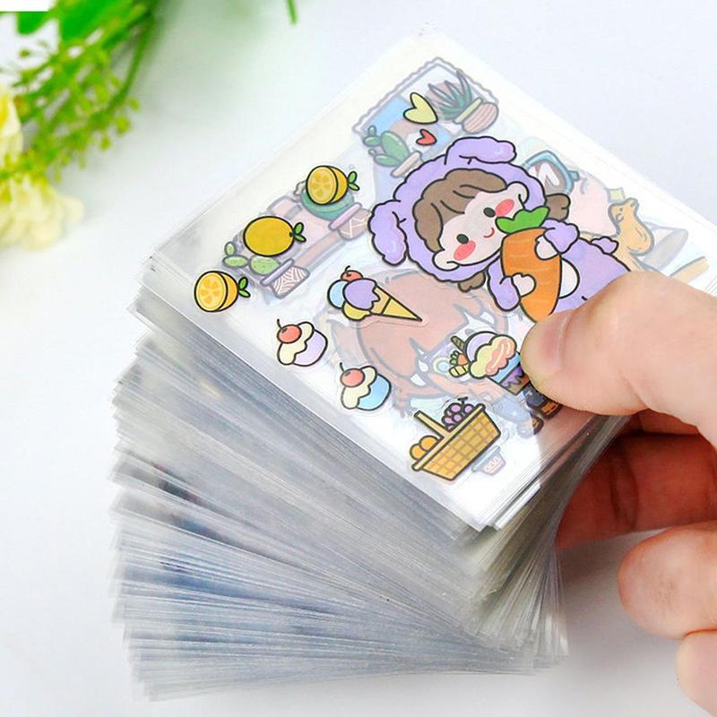 Cartoon Pattern Sticker (100pcs), Waterproof Self Adhesive Decor Paper, Decor Sticker for Gift Greeting Card Water Bottle Laptop Phone