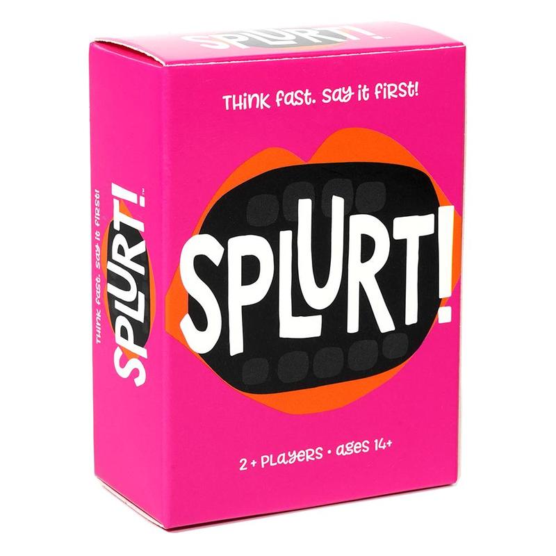 Splurt Game Box, 1 Box Portable Party Game Box, Creative Small Gift, Holiday Accessory, Birthday Party Supplies, Aesthetic Home Decor