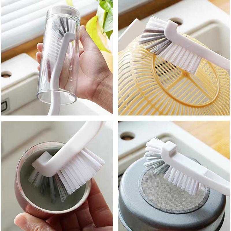 Crevice Cleaning Brush Set, 11pcs set Multifunctional Hard Bristle Cleaning Brush, Household Cleaning Tool for Kitchen, Bathroom, Corner