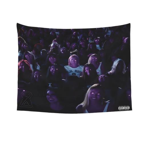 Lil-Uzi-Vert-Eterna gift colorfulBedroom 40*30inch tapestry wall tapestry Blanket Carpet home decoration  living room boys girls decoration college dormitory interesting tapestry