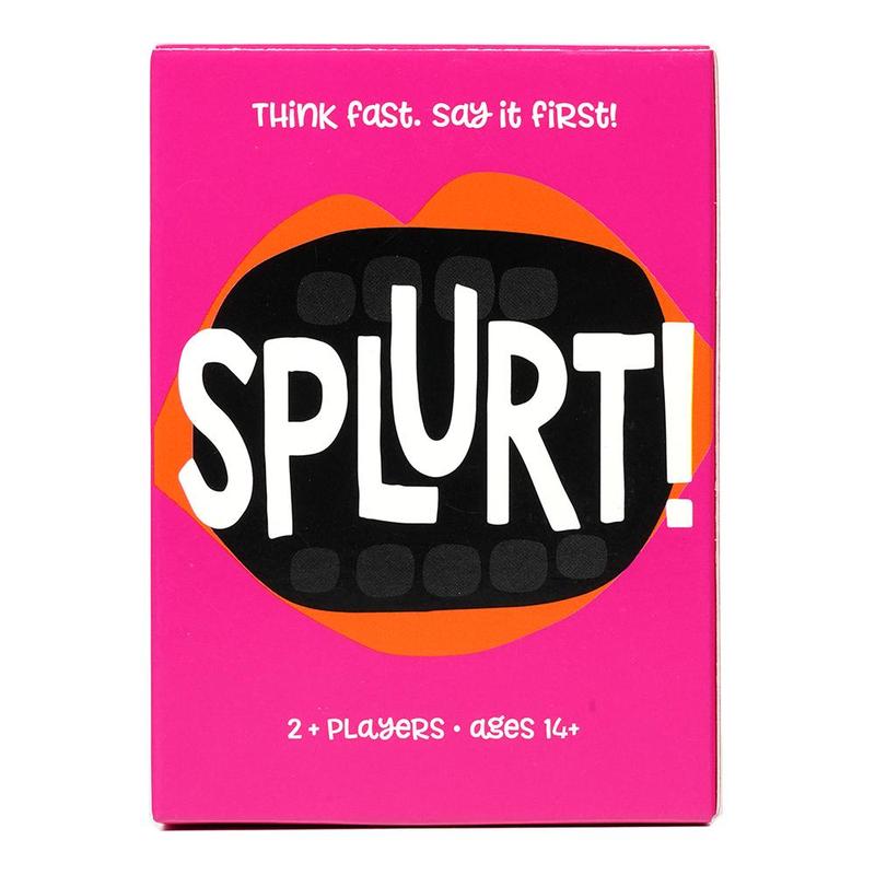 Splurt Game Box, 1 Box Portable Party Game Box, Creative Small Gift, Holiday Accessory, Birthday Party Supplies, Aesthetic Home Decor