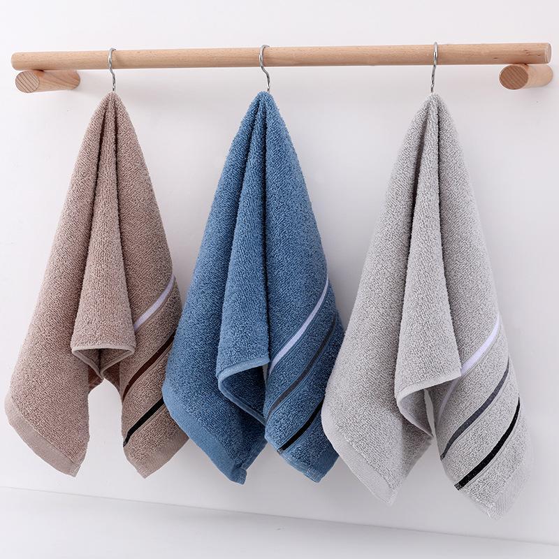 Bathroom Towel Set, 3 Counts set Hand Towel, Soft Absorbent Towel for Home & Outdoor, Bathroom Supplies, Home Supplies