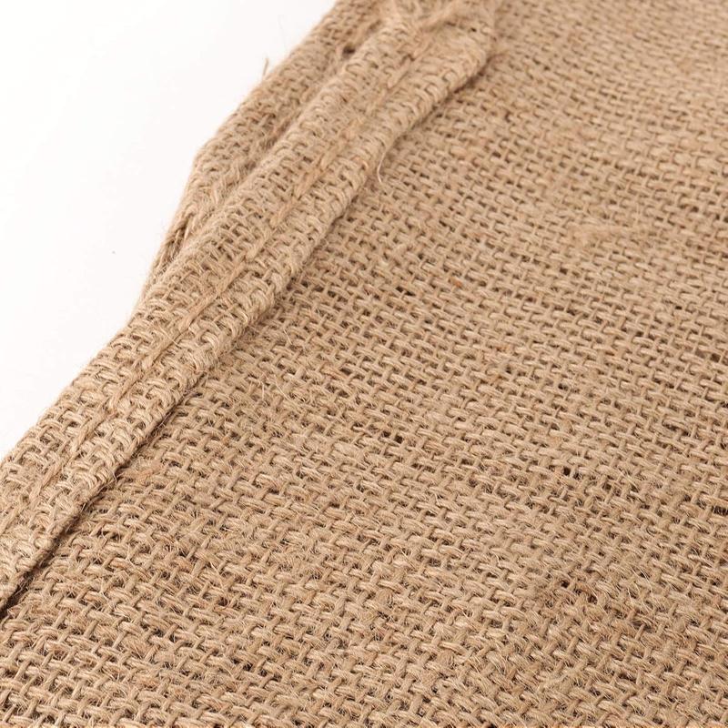 6 PCS 40 x 24 Inch Burlap Bags, Large Burlap Storage Sacks for Gardening, Potato Sack Race Bags for Potato Grow Bag Storage, Sack Race, Birthday Party, Sturdy Natural Jute