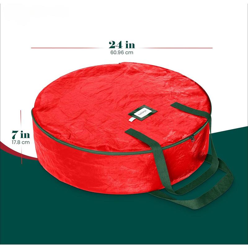 Heavy Duty Wreath Storage Bag 24 