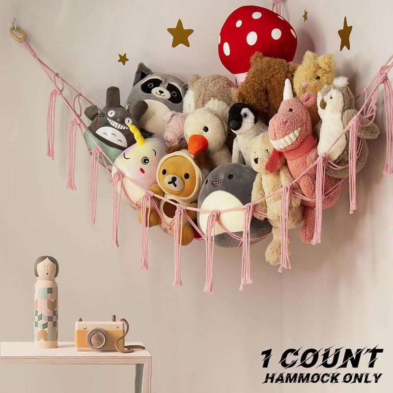 Decorating Christmas Toy Hammock, Stuffed Animal Toy Storage Rack, Creative Plush Toys Storage Rack Teddy Bear Storage Organizer, Toy Hanging Bed for Kids Room, Home Decor, Home Ornaments, Bedroom Decor, Apartment Decor