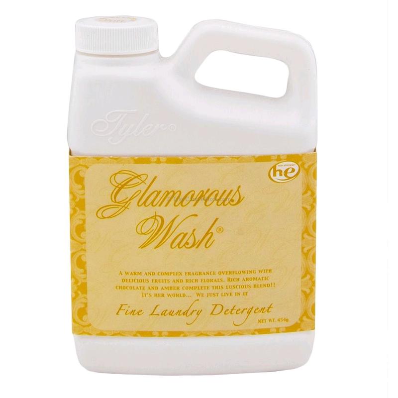 Tyler Glam Wash Laundry Detergent, Diva, Liquid, HE Safe Household Cleaning Floral Fragrance