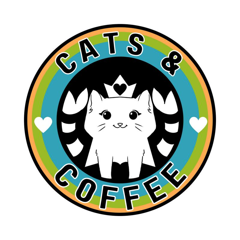 Cats & Coffee Magnet