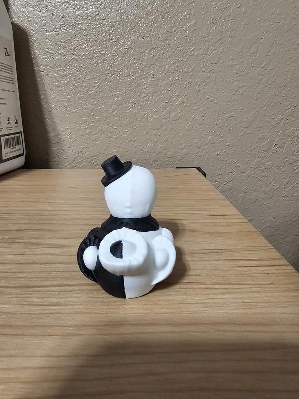 Art The Clown 3D Printed Duck - Jeep Duck Cruise Duck Dash Figurine